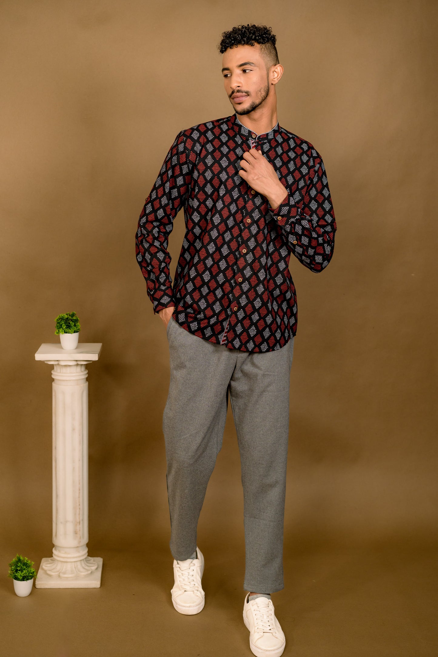 Jaipur Printed 'Kala' Shirt