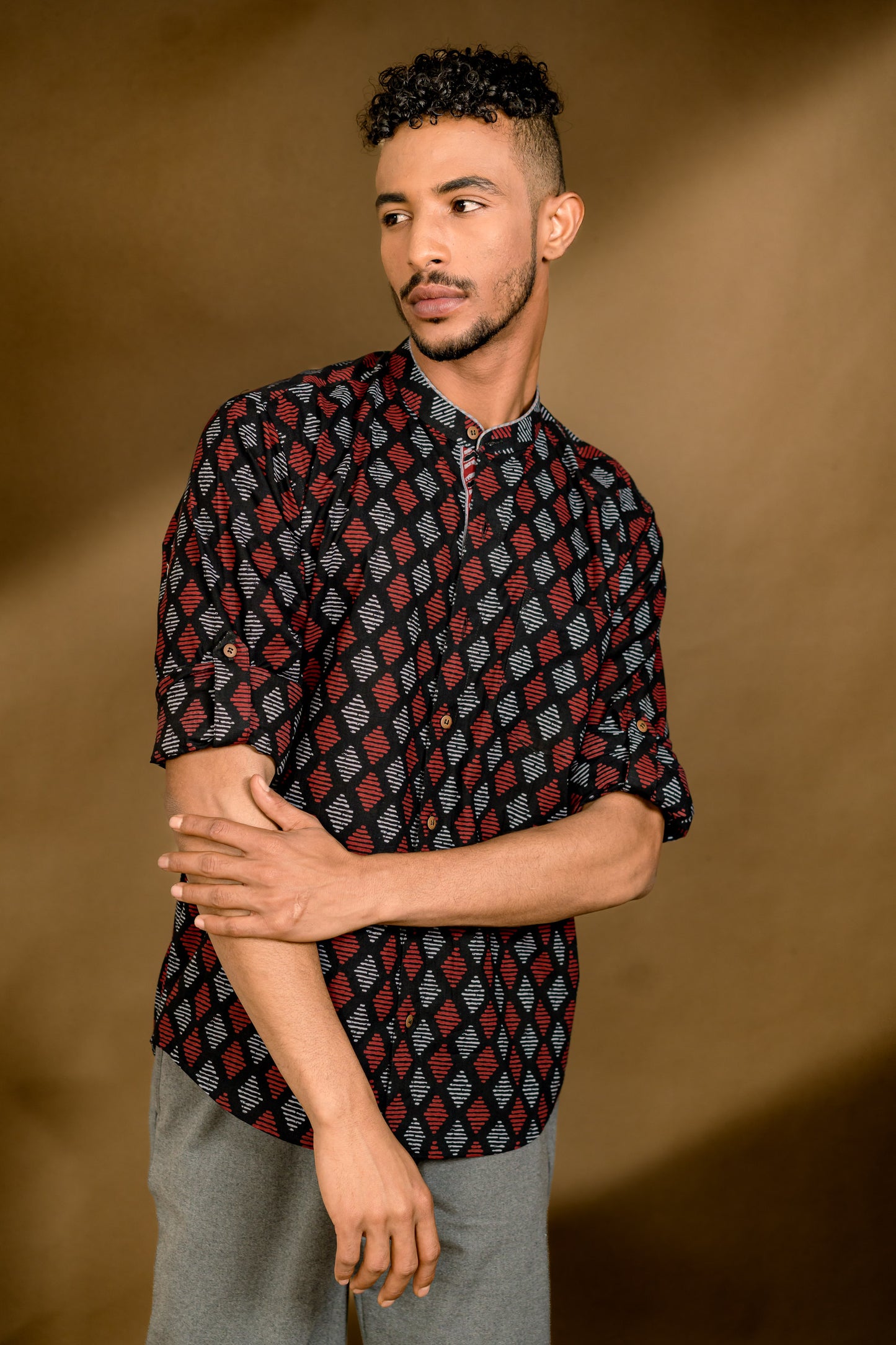 Jaipur Printed 'Kala' Shirt